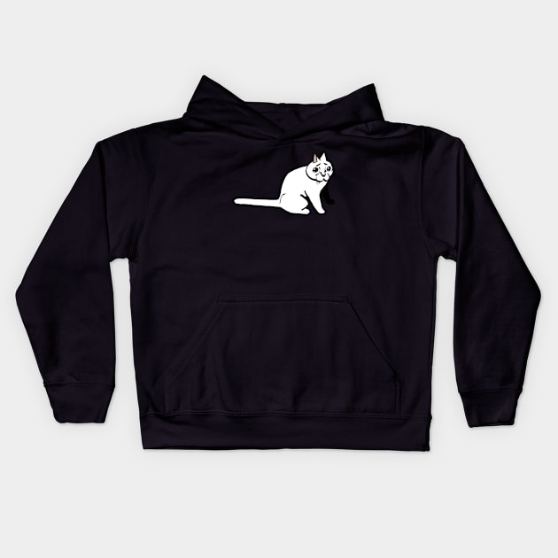 Weirder cat Kids Hoodie by Netoey